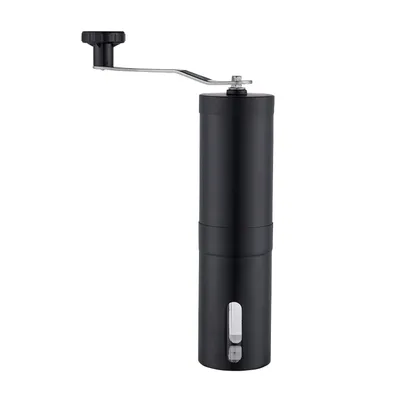 Produktbild von OKWISH Kaffeemühle aus Edelstahl Schlagmesser Elektrische Mini Elektrisch Gewürzmühle Kaffeebohnen Coffee GrinderKaffee Gewürz Schwarz