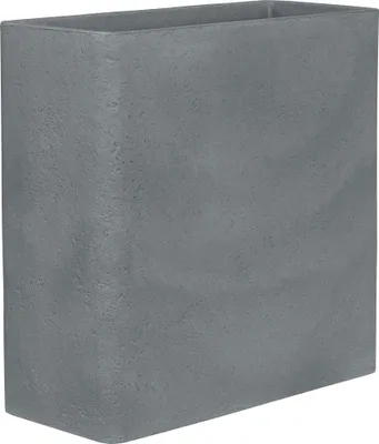 Produktbild von Pflanzkübel Hochbeet Raumteiler geli Cube Kunststoff 60 x 26 x 60 cm betongrau