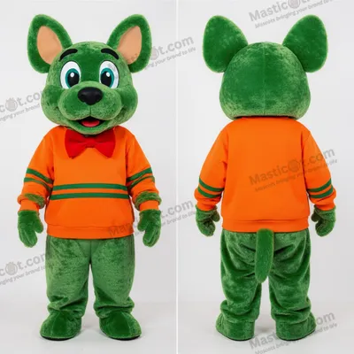 Zdjęcie produktu dla Zielony, MASTICOT wesoły kostium psa-mascotki