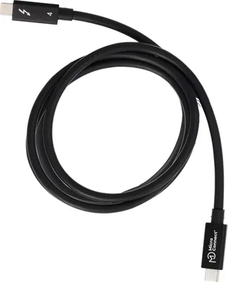 Produktbild von Microconnect TB4015, Männlich, Männlich, 1,5 m, 40 Gbit/s, Schwarz, 100 W