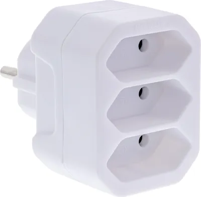 Produktbild von InLine 16471A, Weiß, 47 mm, 62 mm, 80 mm, 44 g, 47 x 62 x 80 mm