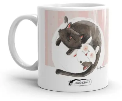 Katzenbecher Miao, 300 ml, Keramik, spülmaschinengeeignet