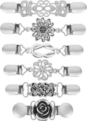 Image de Veste pour femme - Fermeture à boutons - Argent - Lot de 6
