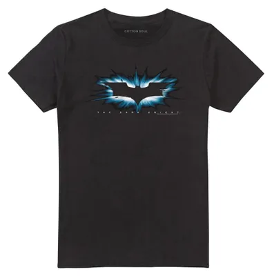 Image de T-shirt "The Dark Knight" pour hommes/femmes, modèle unie, logo TV41436 (taille XL), couleur noire
