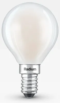 Immagine prodotto di Lampada a goccia LED Radium, opaca, E14, dimmerabile, 470 lm, sostituzione 40 W, 2700 K, 1 pezzo.