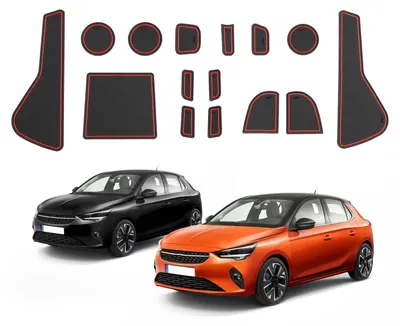 Image de Tapis antidérapant en caoutchouc pour Opel Corsa F (2020-2024) - Marque : Solidchoice