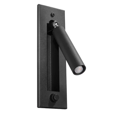 Immagine prodotto di Lampada da parete ENIF nero 1xG9 8W acciaio 20x15x6.5cm Sollux Lighting