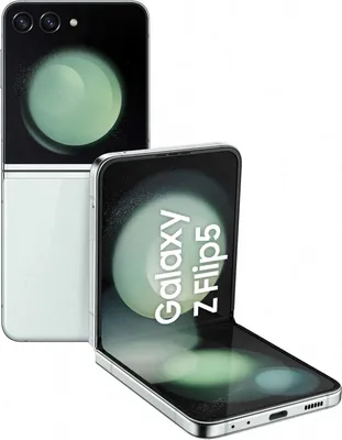 Produktbild von Samsung Galaxy Z Flip5 SM-F731B 17 cm (6.7") Dual-SIM Android 13 5G USB Typ-C 8 GB 256 GB 3700 mAh Mintfarbe