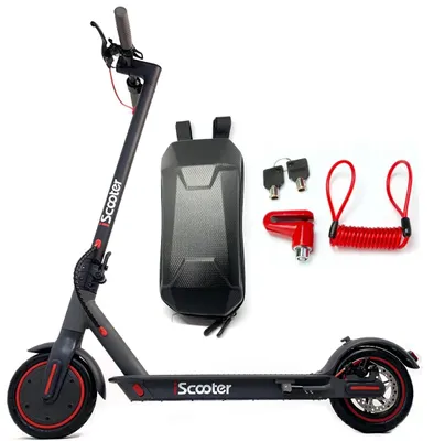Obrázok produktu pre Výkonná elektrická kolobežka pre dospelých, 800 W, dojazd 45 km, stupeň krytia IP54, zámok a taška