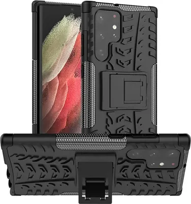 Zdjęcie produktu dla Pokrowiec zewnętrzny do Samsung Galaxy S23 Ultra Case Hybrid Armor Panzer Cover wytrzymały pokrowiec ochronny
