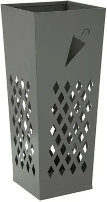 Obrázok produktu pre Držiak na dáždnik 19 x 48 x 19 cm, kovový, sivý