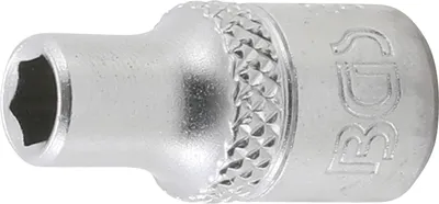 Immagine prodotto di BGS Chiave a bussola esagonale con attacco quadro 6,3 mm (1/4") SW 3/16" - 10651