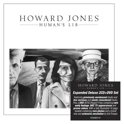 Productafbeelding van Cherry Red Records: Howard Jones - Human's Lib, Uitgebreide Deluxe 2CD/1DVD Digipak-editie, Pop, DVD/CD, Howard Jones, Fysiek medium, Volwassenen