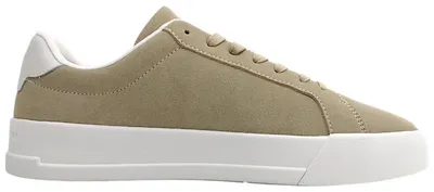 Produktbild von Tommy Hilfiger Court Premium Suede Herrenschuhe sportlicher Schnürer Beige
