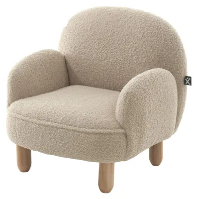 Produktbild von VIPACK - Kindersessel, Bezug Bouclè Beige