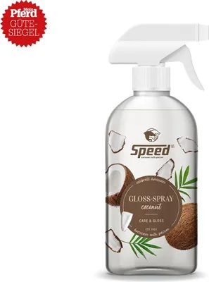 Produktbild von Speed Gloss-Spray Coconut, Schweif- und Mähnenspray für Pferde, 0,5 l, minimiert Haarbruch