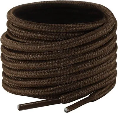 Productafbeelding van The Kicks Don® Veters Rond 4mm - 140CM - Donkerbruin