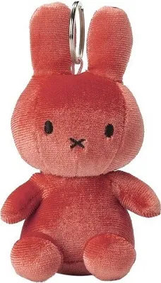 Produktbild von Miffy Schlüsselanhänger Samt Candy Pink - 10 cm - 4"