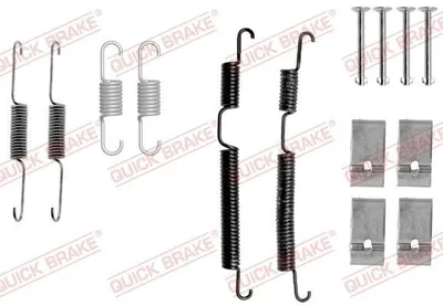 Produktbild von QUICK BRAKE Zubehörsatz Bremsbacken 105-0017 Hinten für HYUNDAI i10 (PA)