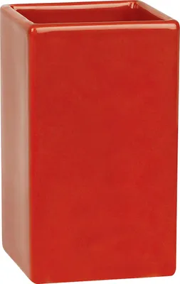 Obrázok produktu pre Spirella 7610583136459, držiak na zubnú kefku, Keramický, Červená, 65 mm, 55 mm, 105 mm