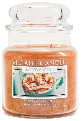 Produktbild von Duftkerze - Salted Caramel Latte Brenndauer: 105 Stunden