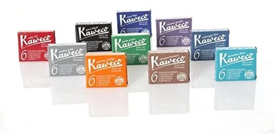 Obrázek produktu pro Krátké inkoustové náplně do plnicích per, dostupné v 10 barvách