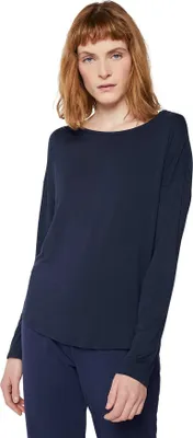 Produktbild von TOM TAILOR Damen Oberteil blau uni 1er Pack Größe: 36