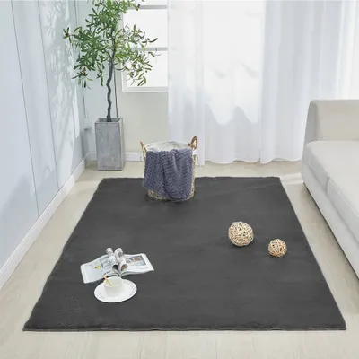 Produktbild von Rabbit Strado 200x300 Dunkelgrauer Wohnzimmerteppich