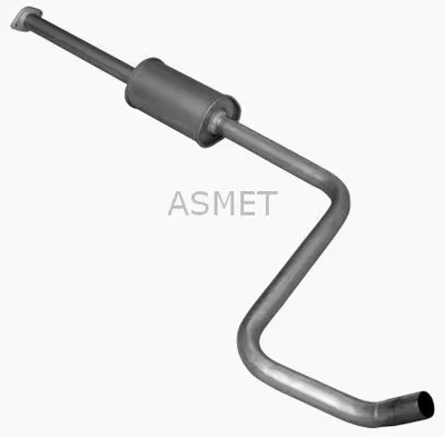 Produktbild von ASMET 05.236 Mittelschalldämpfer Schalldämpfer für OPEL Astra J Sports Tourer (P10) ASTRA J Astra J GTC (P10) ASTRA J Stufenheck