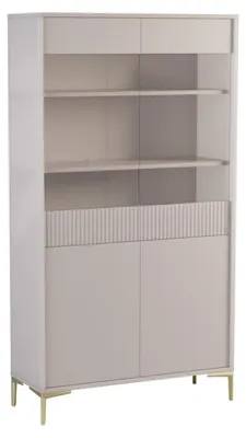 Produktbild von Vitrinenschrank Anrichte Vitrine Glasvitrine Schrank Standvitrine Regal