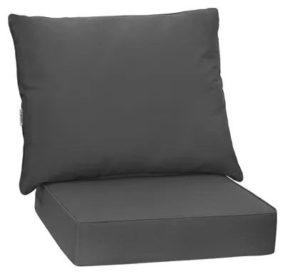 Immagine prodotto di COSTWAY Cuscini per mobili da giardino, cuscino seduta 64x64x15 cm + cuscino schienale 80x65x18 cm, imbottitura per mobili da giardino, cuscino per sedia da giardino, cuscino seduta
