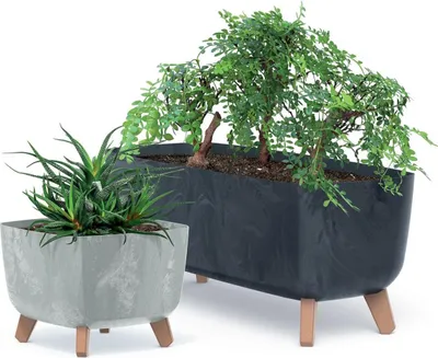 Immagine prodotto di Vaso gracia Fall effetto cemento 58x24cm