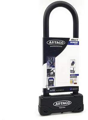 Zdjęcie produktu dla Artago 18art320 Kłódka pałąkowa srebrna 320 mm