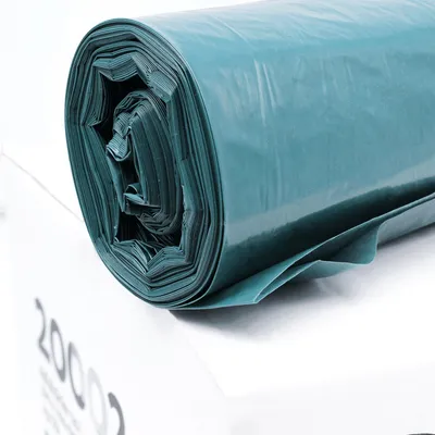 Produktbild von DEISS Der blaue Engel Abfallsäcke 20002, 120 Liter - Rolle / 120 Liter | Rolle (25 Stück)