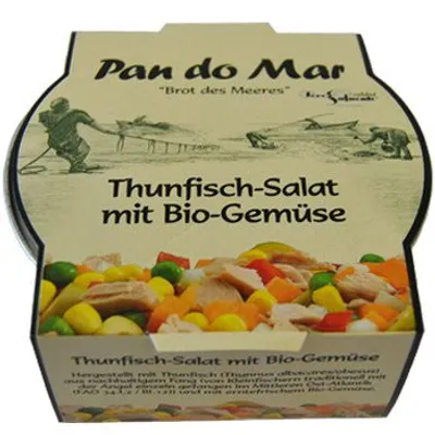 Produktbild von Pan do Mar Thunfisch-Salat mit -Gemse - 250g
