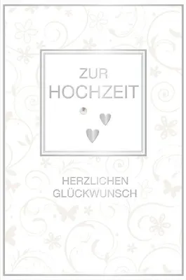 Image de ARTEBENE Carte Mariage Rançon Papillon Carte à motif avec enveloppe