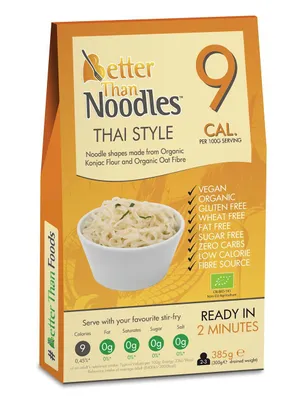 Obrázok produktu pre CESTOVINY (KONJAC) THAJSKÉ BEZLEPKOVÉ385 g (300 g) - LEPŠIE AKO POTRAVINY