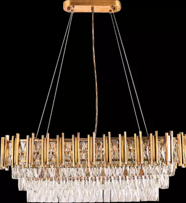 Obrázek produktu pro Lustr stropní lustr zlatá stropní lampa lustr křišťálová lampa