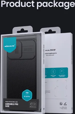 Image de Nillkin CamShield Pro iPhone 16 Pro Max étui (noir)