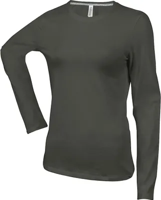 Immagine prodotto di Kariban T-shirt donna a maniche lunghe con girocollo