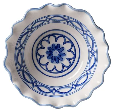 Heinen Delfts Blauw – Schüssel Golven Majolica 16 cm – Bild 1