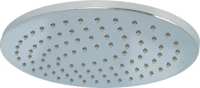 Produktbild von tecuro Antikalk Kopfbrause Regenbrause oval 300 x 200 mm, Messing verchromt