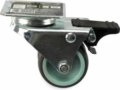 Immagine prodotto di MASTERPROOF doppia ruota girevole con cuscinetti a sfera 4049, Ø 50 mm, frenata