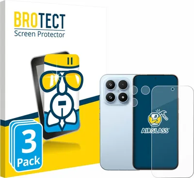 Produktbild von 3x BROTECT Schutzglas für Xiaomi 17 (Display+Kamera) Schutzfolie Panzer Folie Glas Display Schutz klar