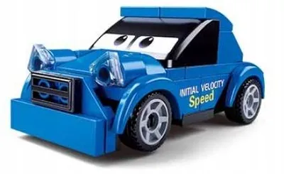 Produktbild von Sluban Mini Rennwagen Blau Konstruktionsbausteine 49 Teile