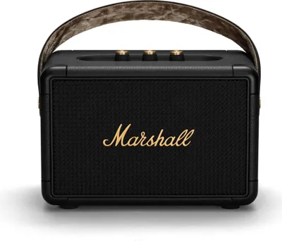 Produktbild von Marshall KILBURN II Black & Brass Bluetooth-Lautsprecher