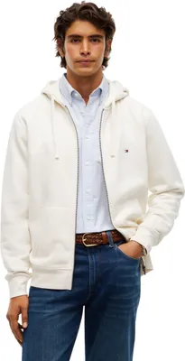 Immagine prodotto di Tommy Hilfiger, felpa con cappuccio da uomo, modello Essential, zip intera, codice prodotto MW0MW44931