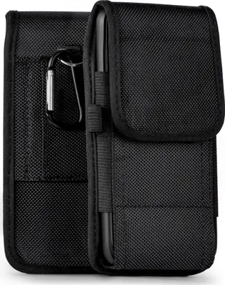 Produktbild von moex® Agility Case kompatibel mit MEDION Life X5520 - Handy Gürteltasche, Schwarz