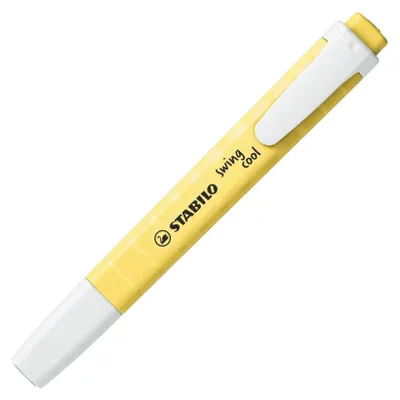 Zdjęcie produktu dla STABILO swing cool Pastel, 6 szt., Wielobarwny, Końcówka ścięta, Wielobarwny, 1 mm, 4 mm