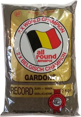 Produktbild von 2kg "VAN DEN EYNDE RECORD GOLD BLACK " Wettkampf Lockfutter Rotaugenfutter